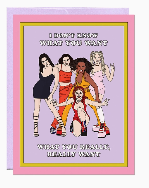 Spice Gift Card | Birthday Card