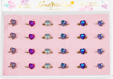 Gem Of My Heart Spinner Rings