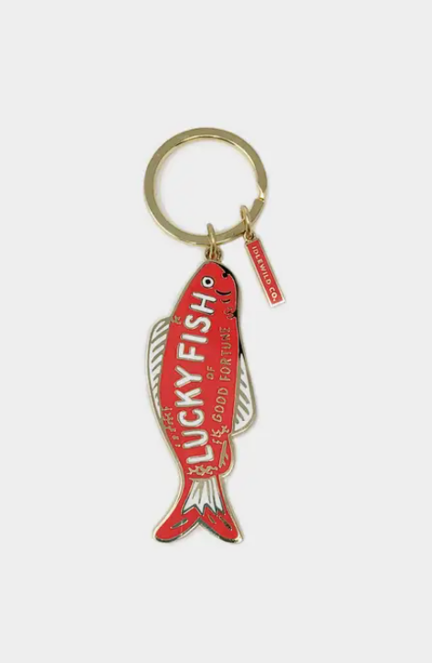 Good Fortune Fish Keychain - Stay Forever