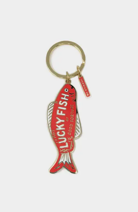 Good Fortune Fish Keychain