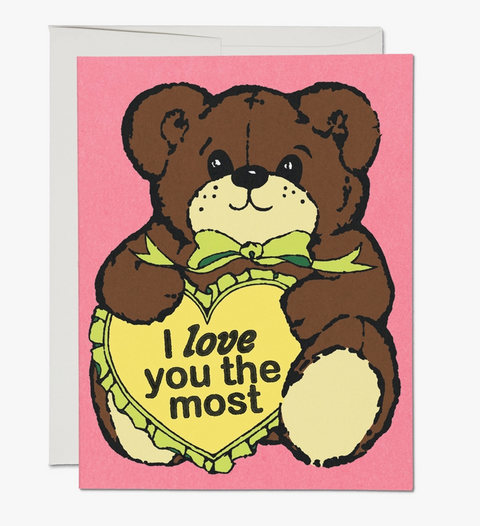 Red Cap - Love You the Most Card
