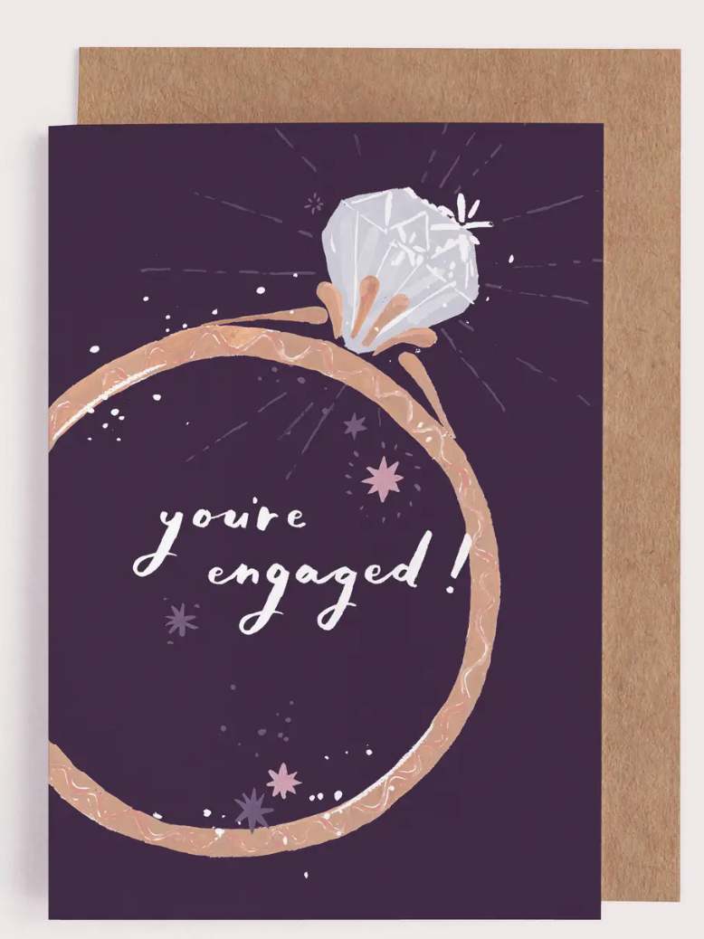 Engagement Ring | Congratulations| Diamond Ring Card