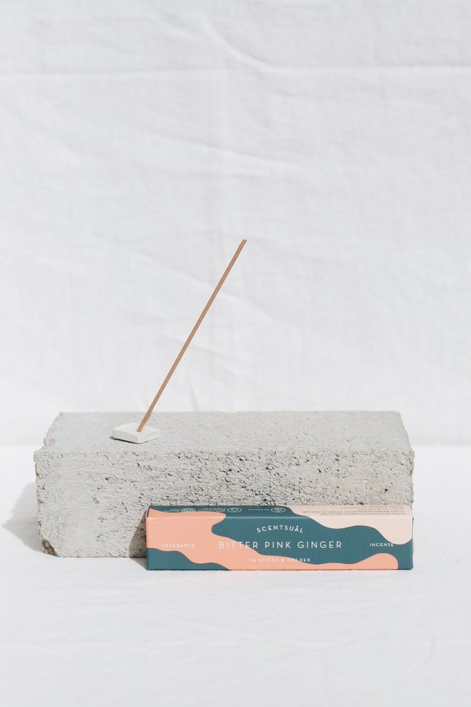 Scentsual Incense (Incense Sticks + Holder) - Stay Forever