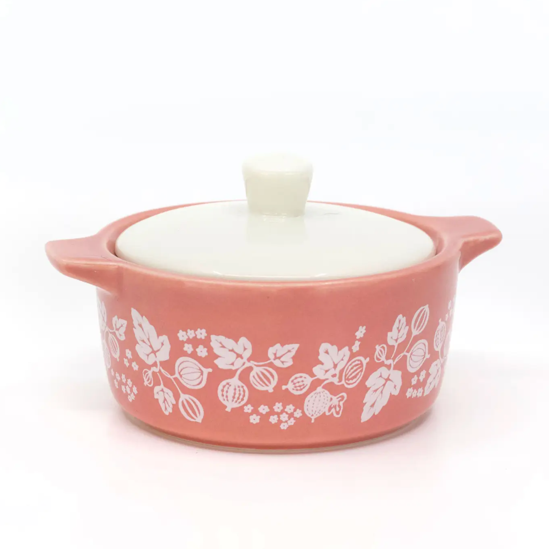 Gooseberry Casserole Ceramic Trinket Box - Stay Forever