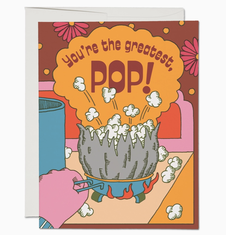 Greatest Pop Father's Day Greeting Card