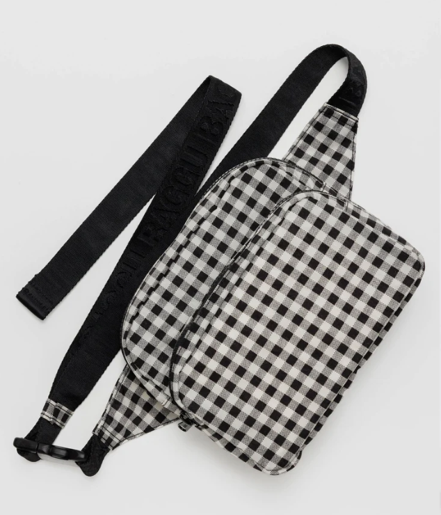 Baggu Fanny Pack Black & White Gingham
