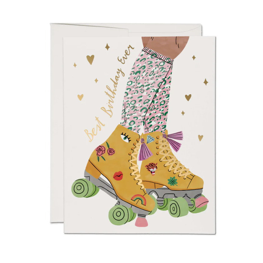 Roller Skate  Card