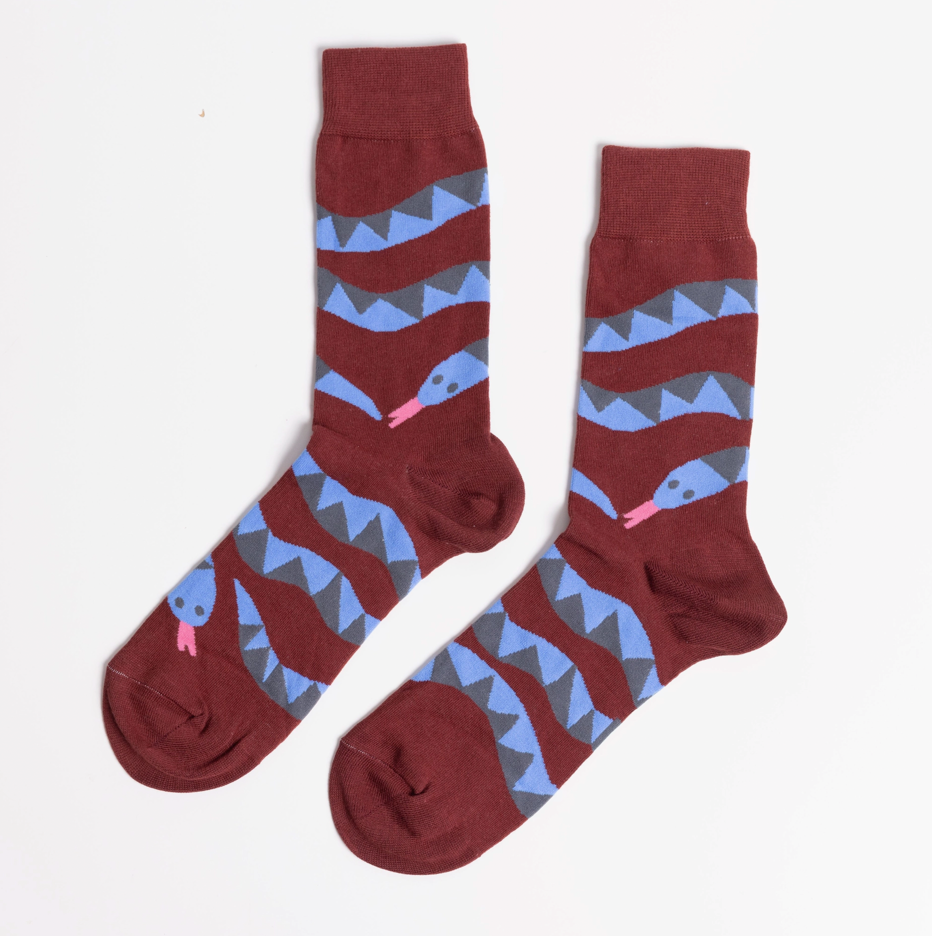 Snakes - Large Crew Socks