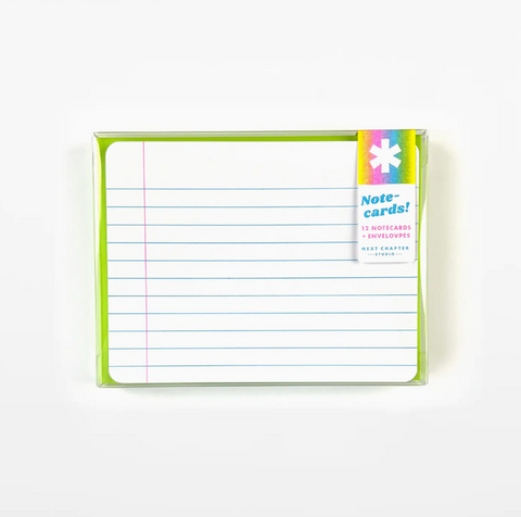 Riso Ruled Notecard Set