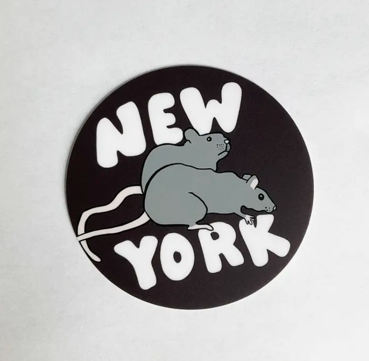 New York City Rats Vinyl Sticker