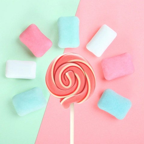 Organic Bubblegum Lollipops