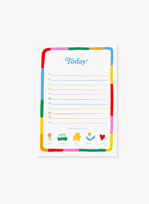 Today Rainbow Notepad