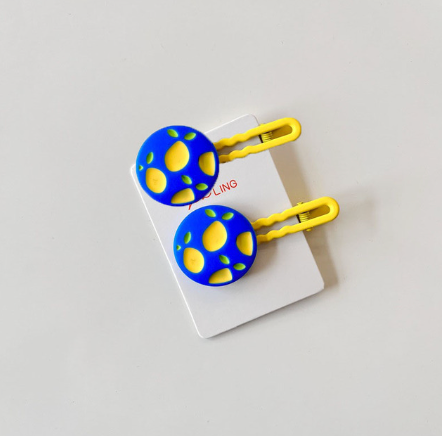 Mini Lemons Hair Pin - Set of 2