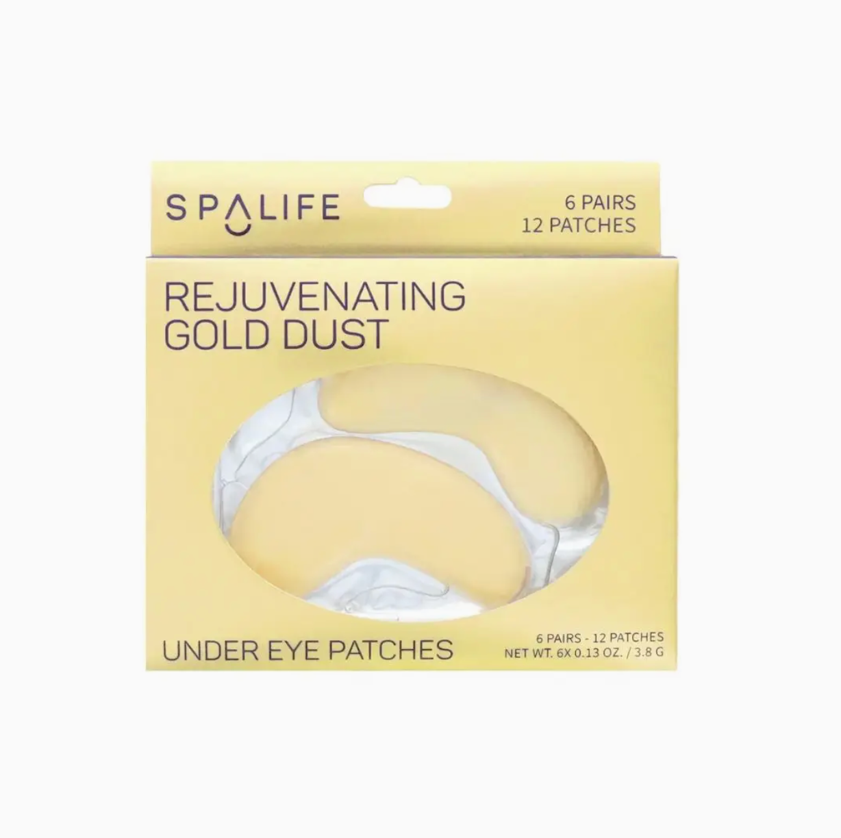 Rejuvenating Gold Dust Under Eye Masks - 6 Pairs - Stay Forever