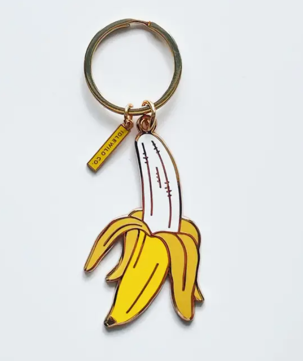 Banana Keychain - Stay Forever