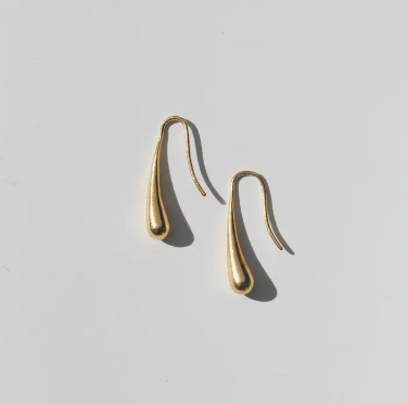 Luxe Gold Droplet Earrings