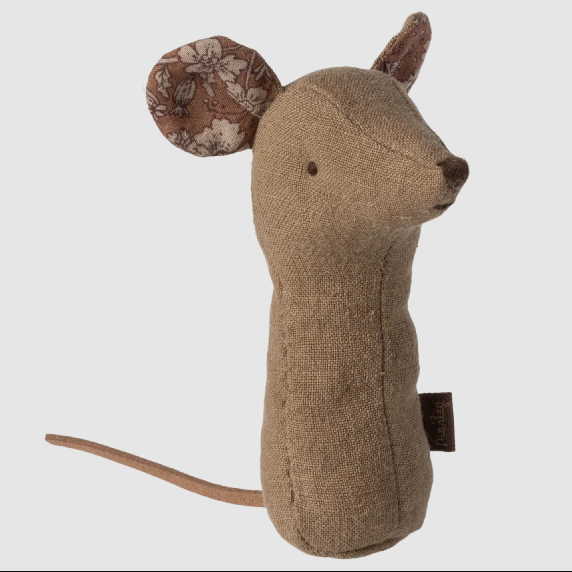 Lullaby friends, Mouse rattle - Light umber