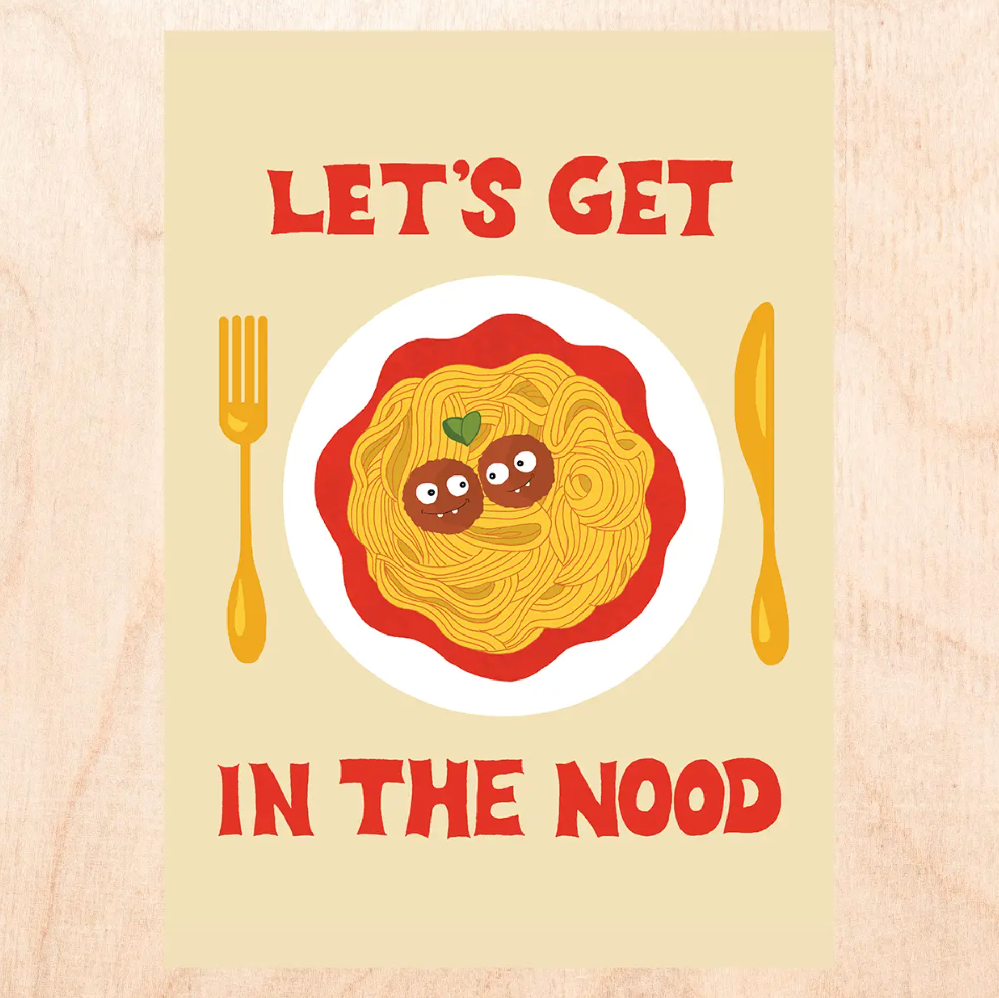 In the Nood Love Card