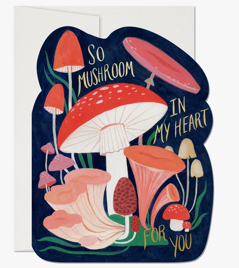 So Mushroom Love Card
