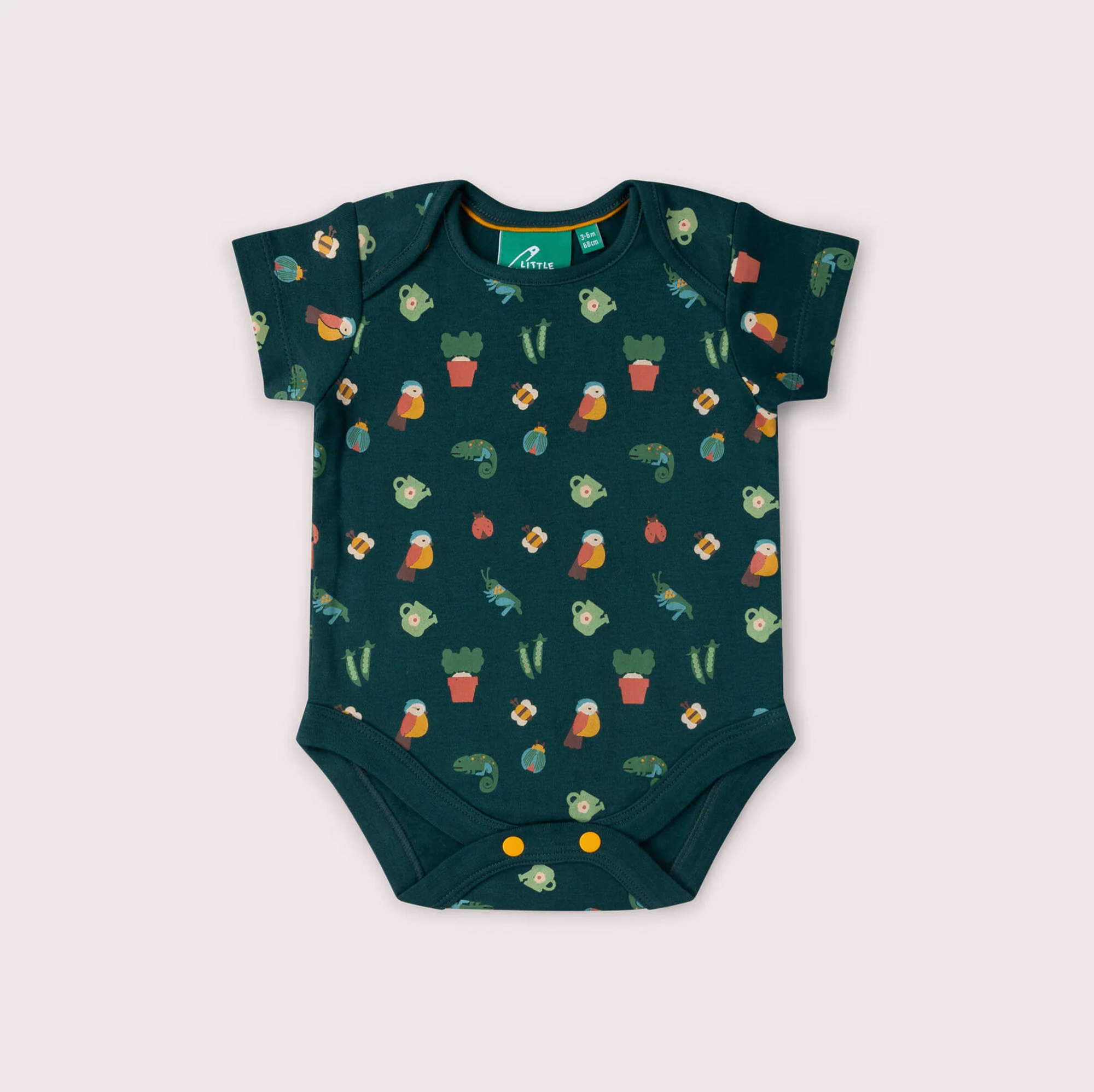 Spring Garden Organic Baby Bodysuit