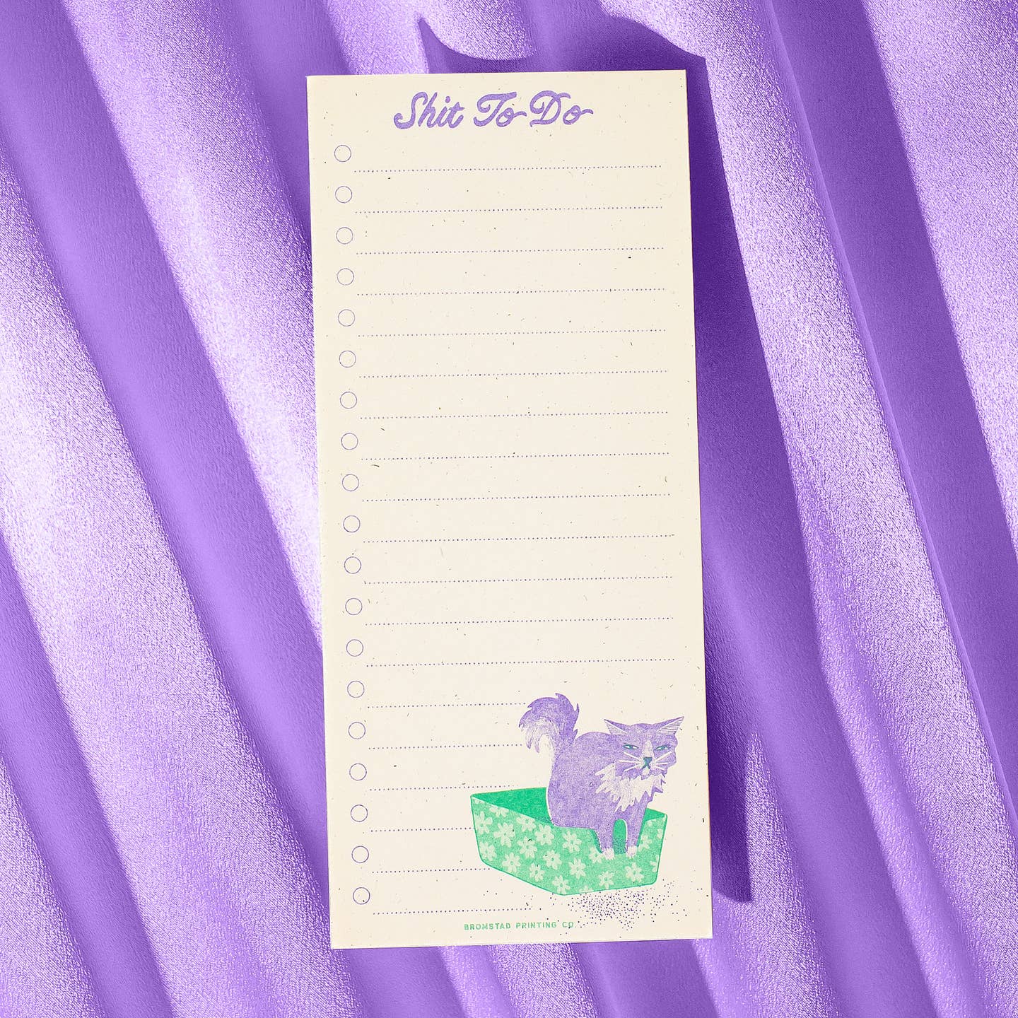 Shit To Do - Risograph Notepad - Stay Forever