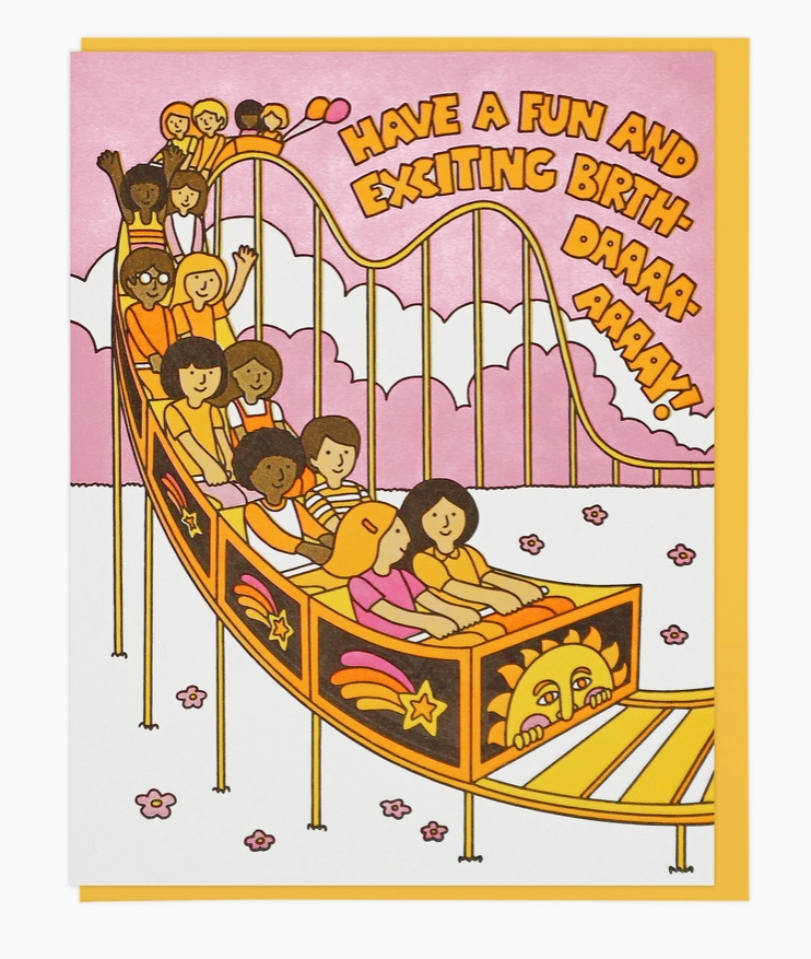 Fun and Exciting Birthday Rollercoaster