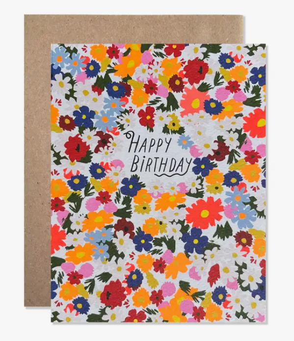 Happy Birthday Martha's Garden Card