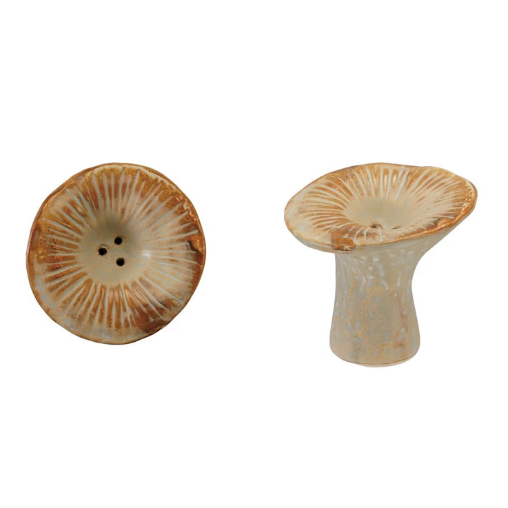 Stoneware Mushroom Shaped Incense Burner