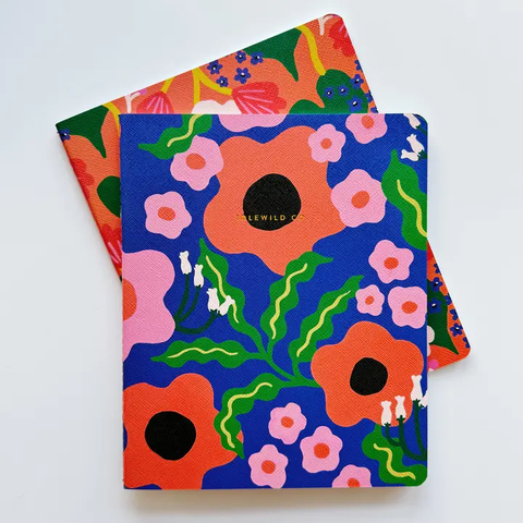 Wavy Daisy Notebok Duo