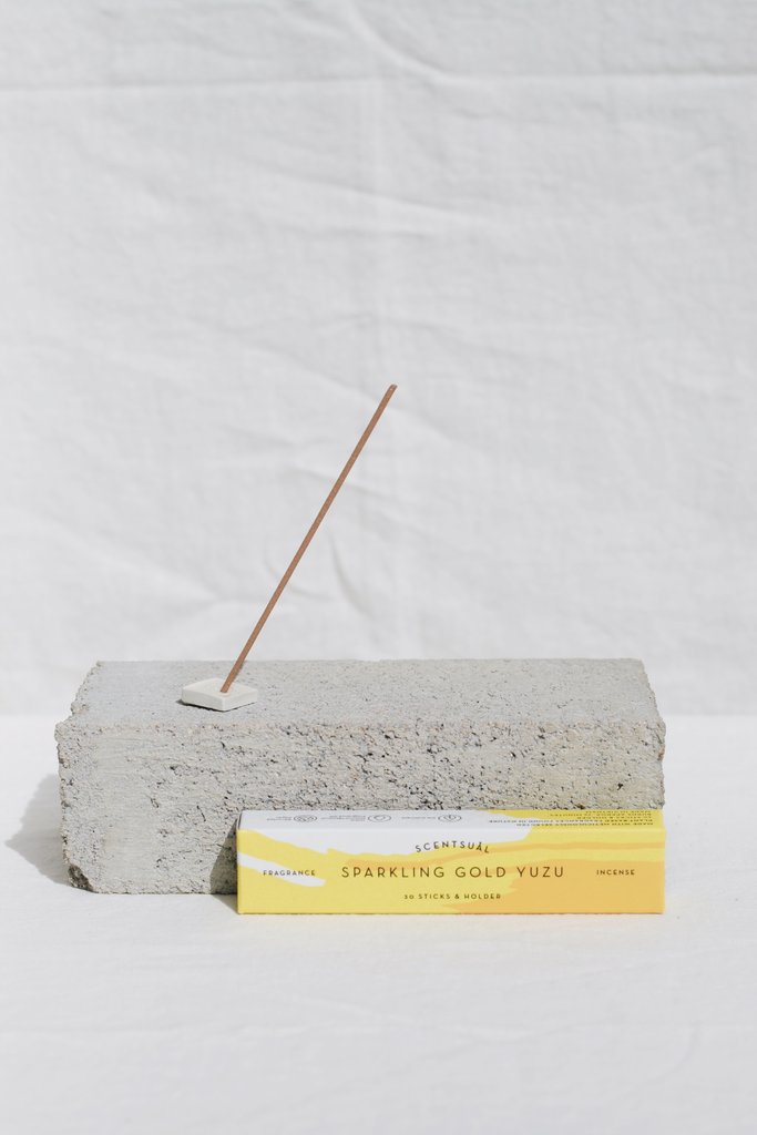 Scentsual Incense (Incense Sticks + Holder) - Stay Forever