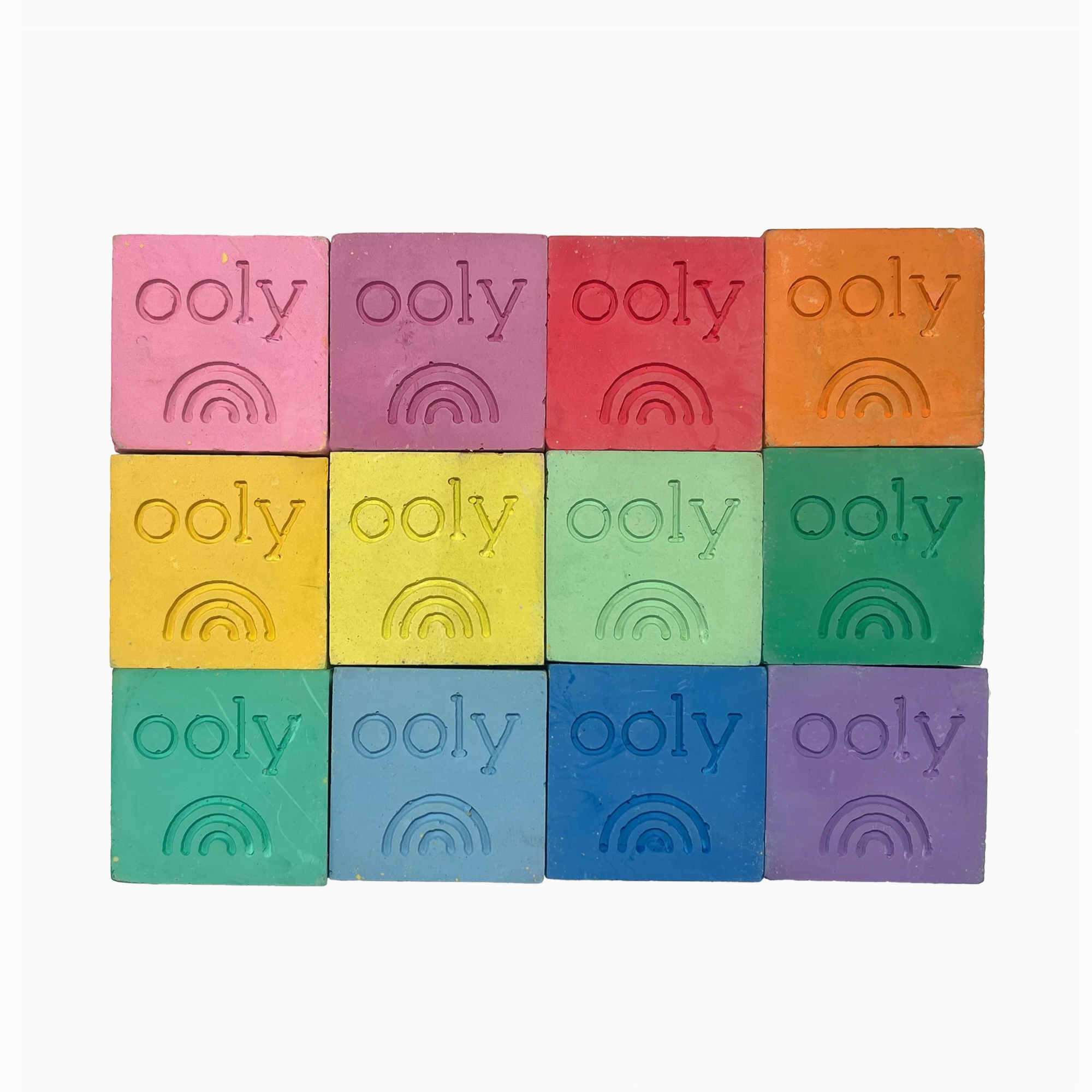 Chalk-O-Rama: Block Sidewalk Chalk  (Set of 12)