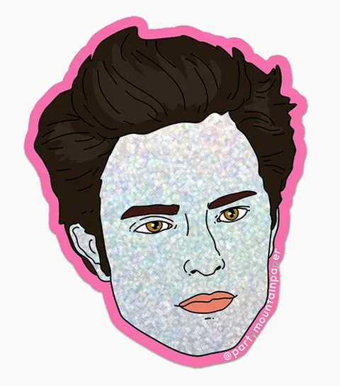 Sparkle Edward Holographic Sticker