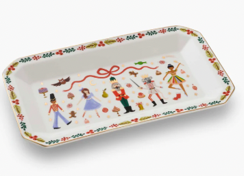 Nutcracker Large Porcelain Catchall Tray