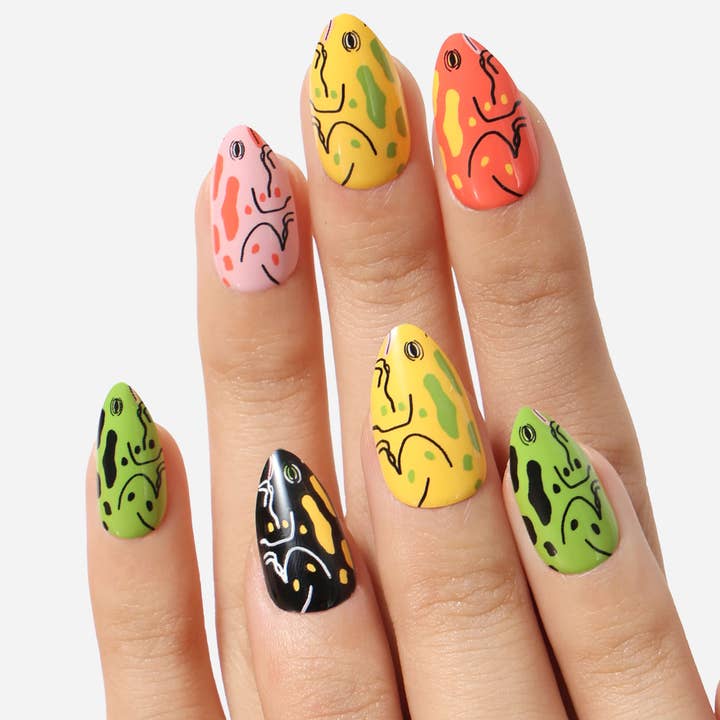 Frog Party - Press-On Nails By Lorien Stern
