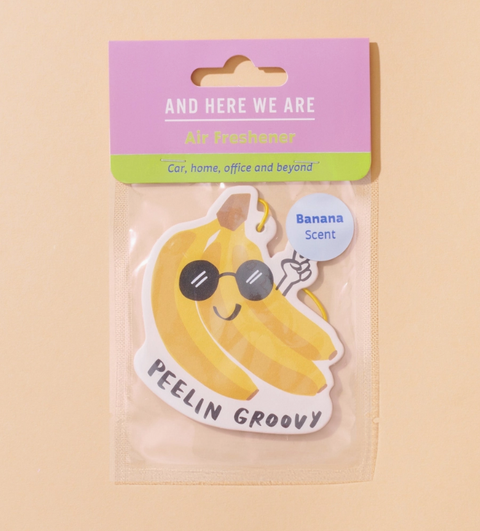 Peelin' Groovy Banana Air Freshener