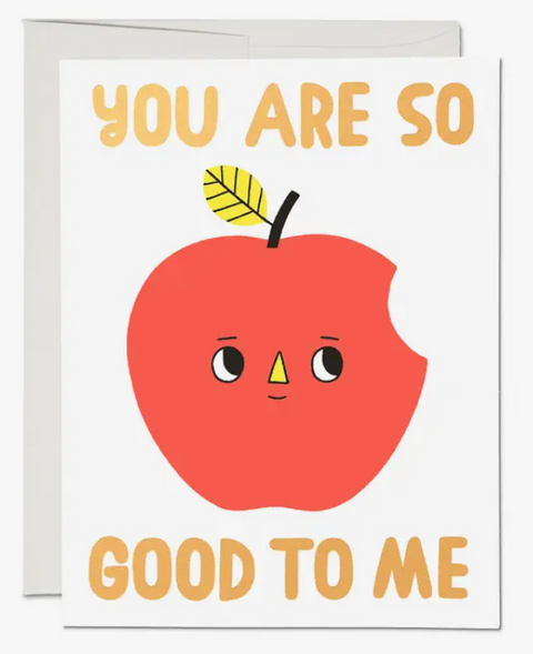 Good Apple Thank You Card