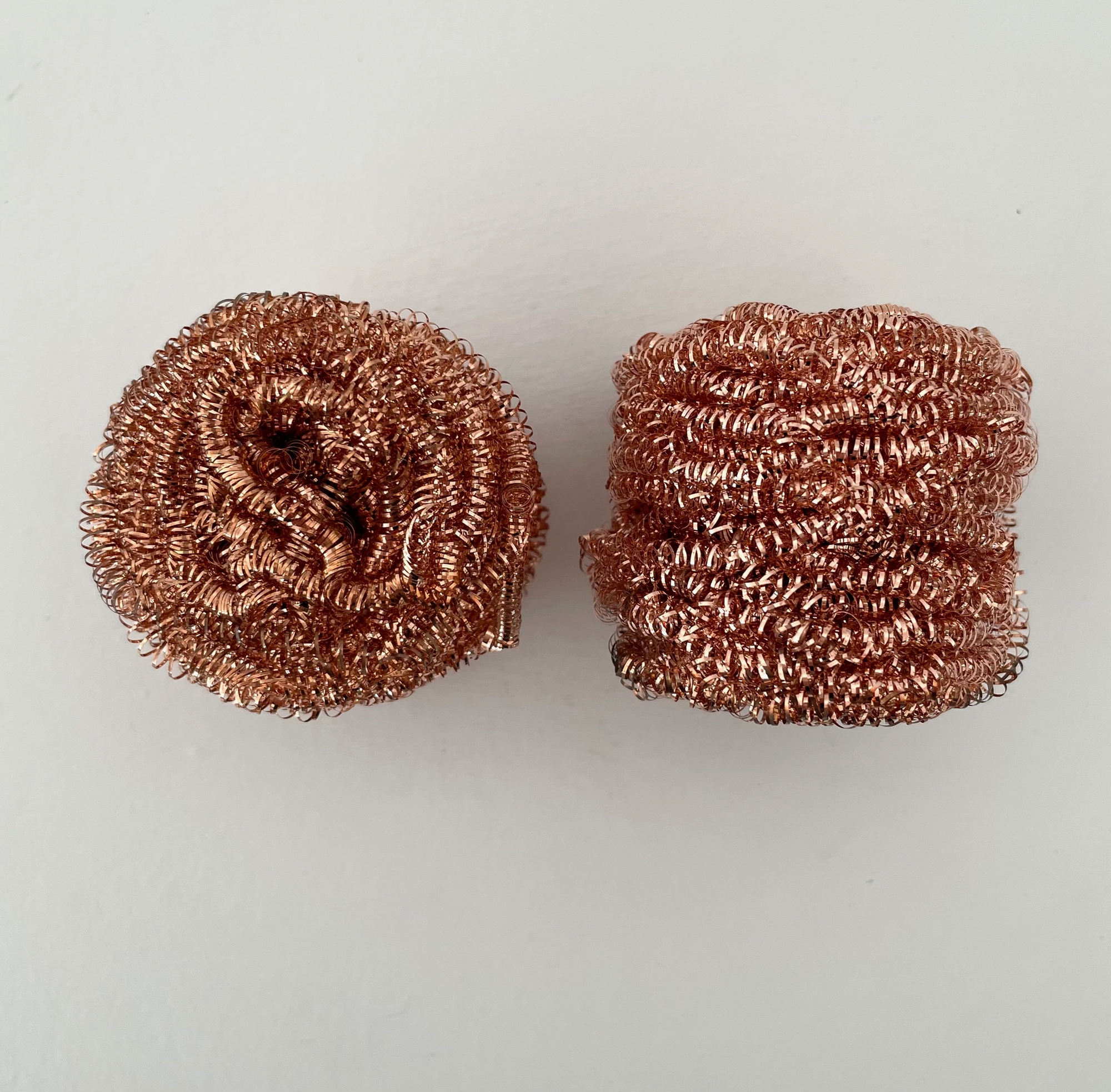 Round Copper Ball Kitchen Scouring Pot Scrubber