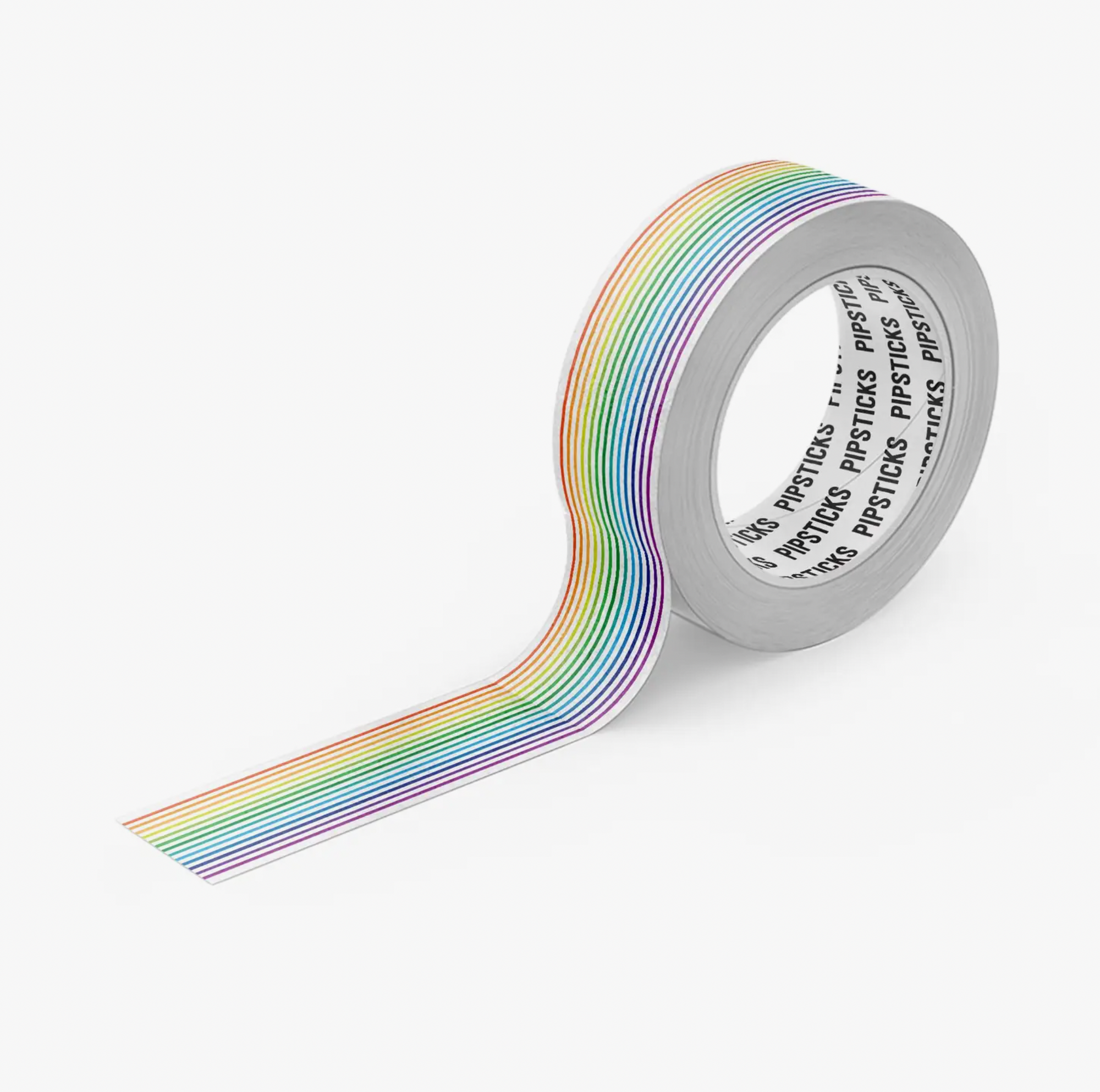 Pinstriped Rainbow Washi - Stay Forever