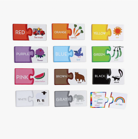 Pre-School Colors Puzzle Pairs
