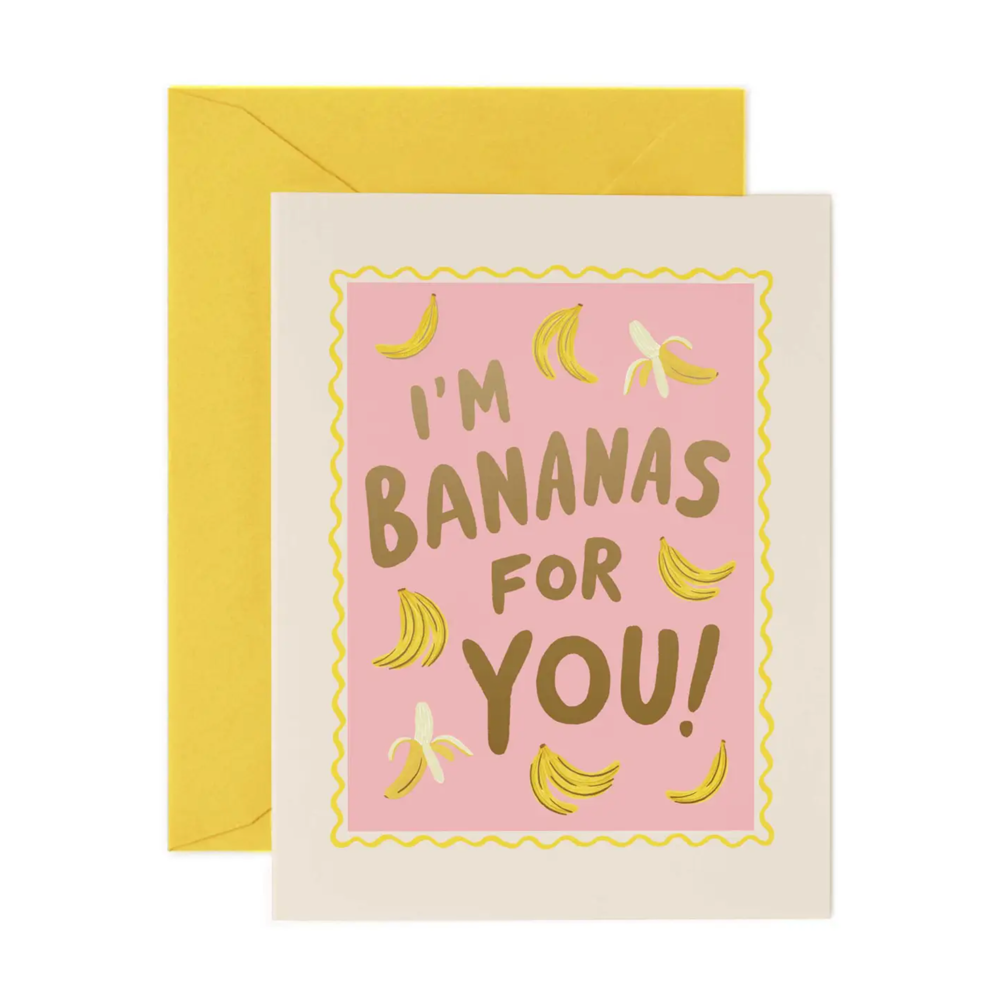 Bananas For You Valentine's Day Card - Stay Forever