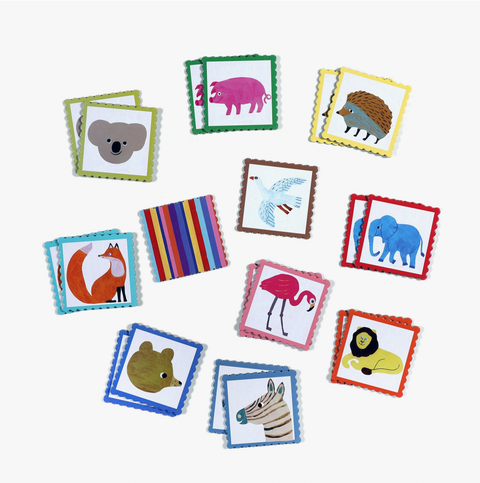 Pre-School Animal Memory & Matching Game