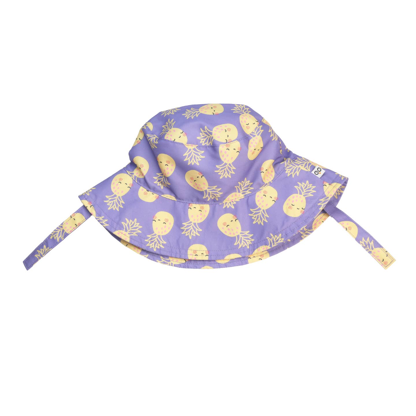 Baby/Toddler Printed Bucket Sunhat - Pineapple 6-12M