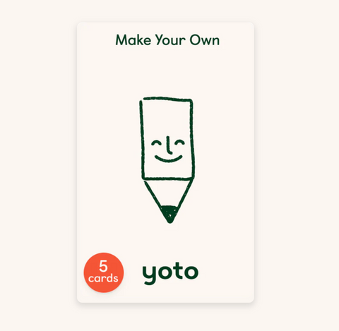 Yoto - Make Your Own Cards (Pack of 5)