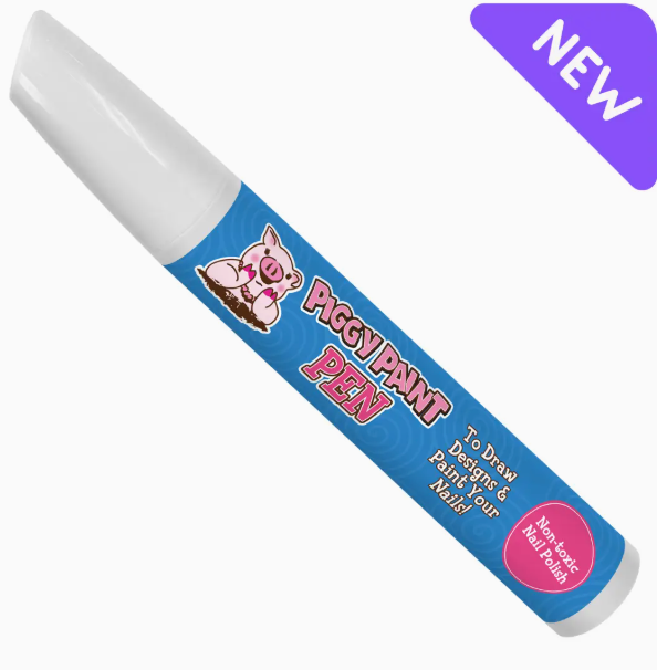 Piggy Pink Piggy Paint Pen Non-Toxic Kids Nail Polish - Stay Forever