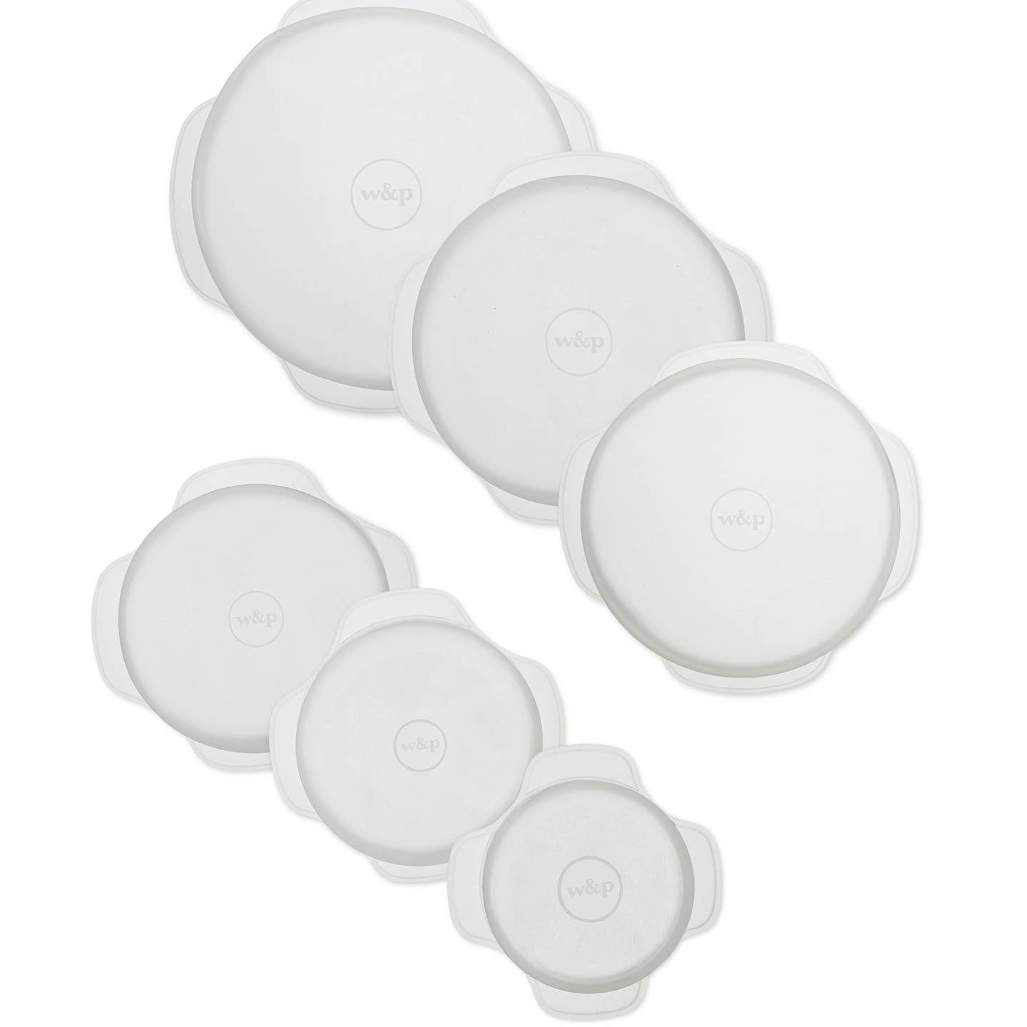 Reusable Silicone Stretch Lids - Set of 6