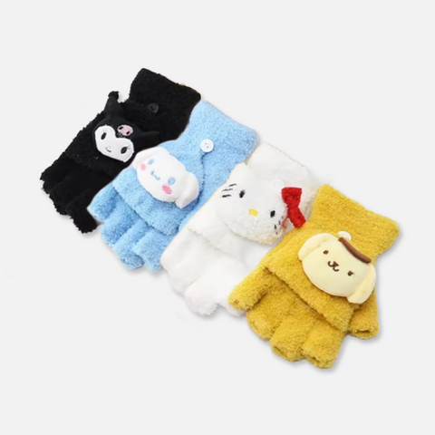Sanrio Friends Kids Convertible Gloves