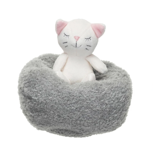 Cat w/ Mini Bean Bag