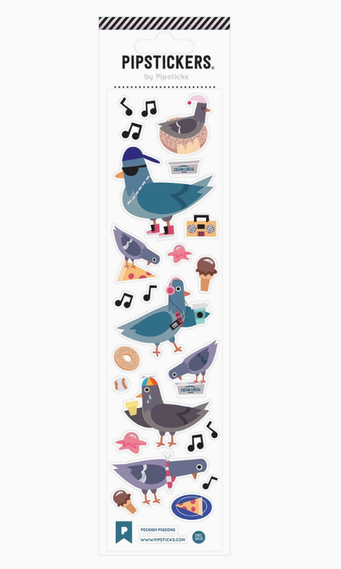 Peckish Pigeons Stickers