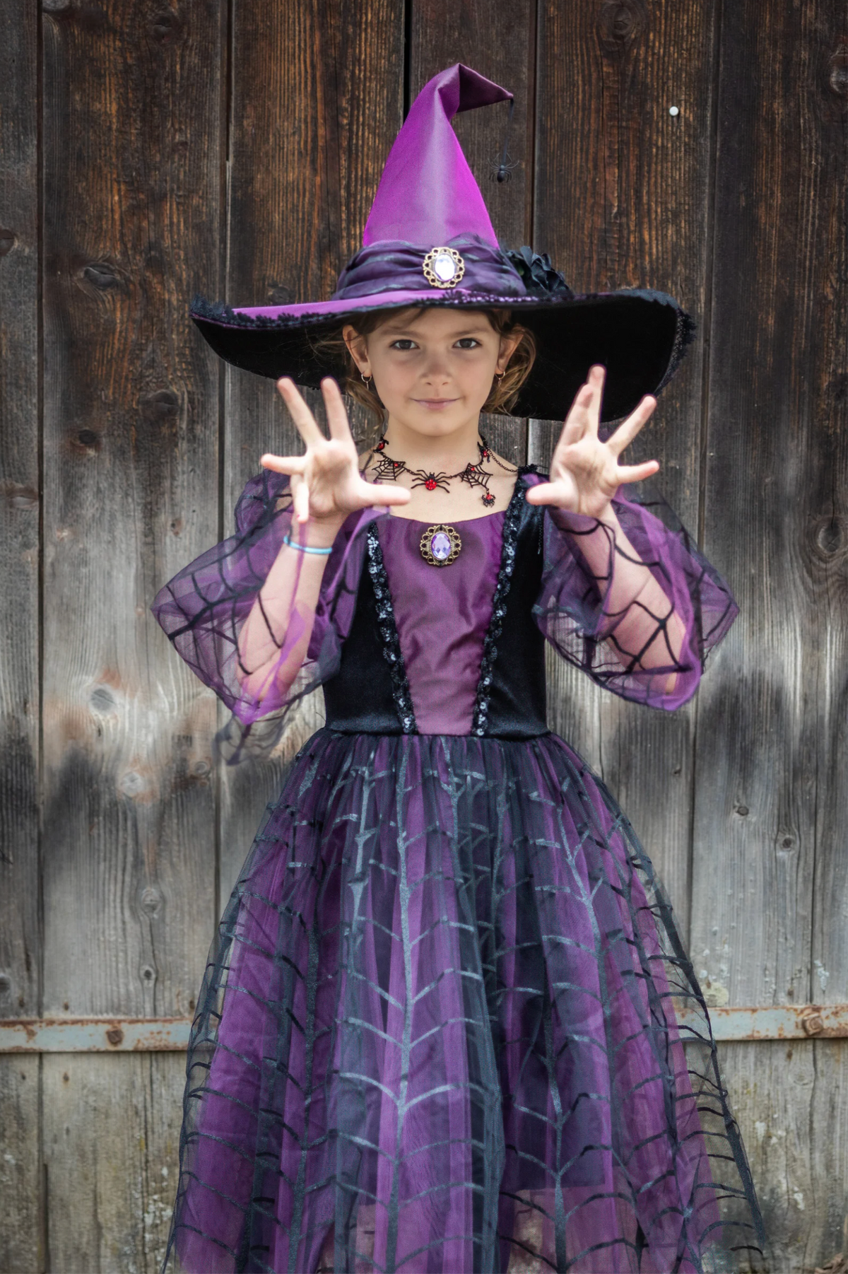 Amethyst the Spider Witch with Hat, Size 5-6