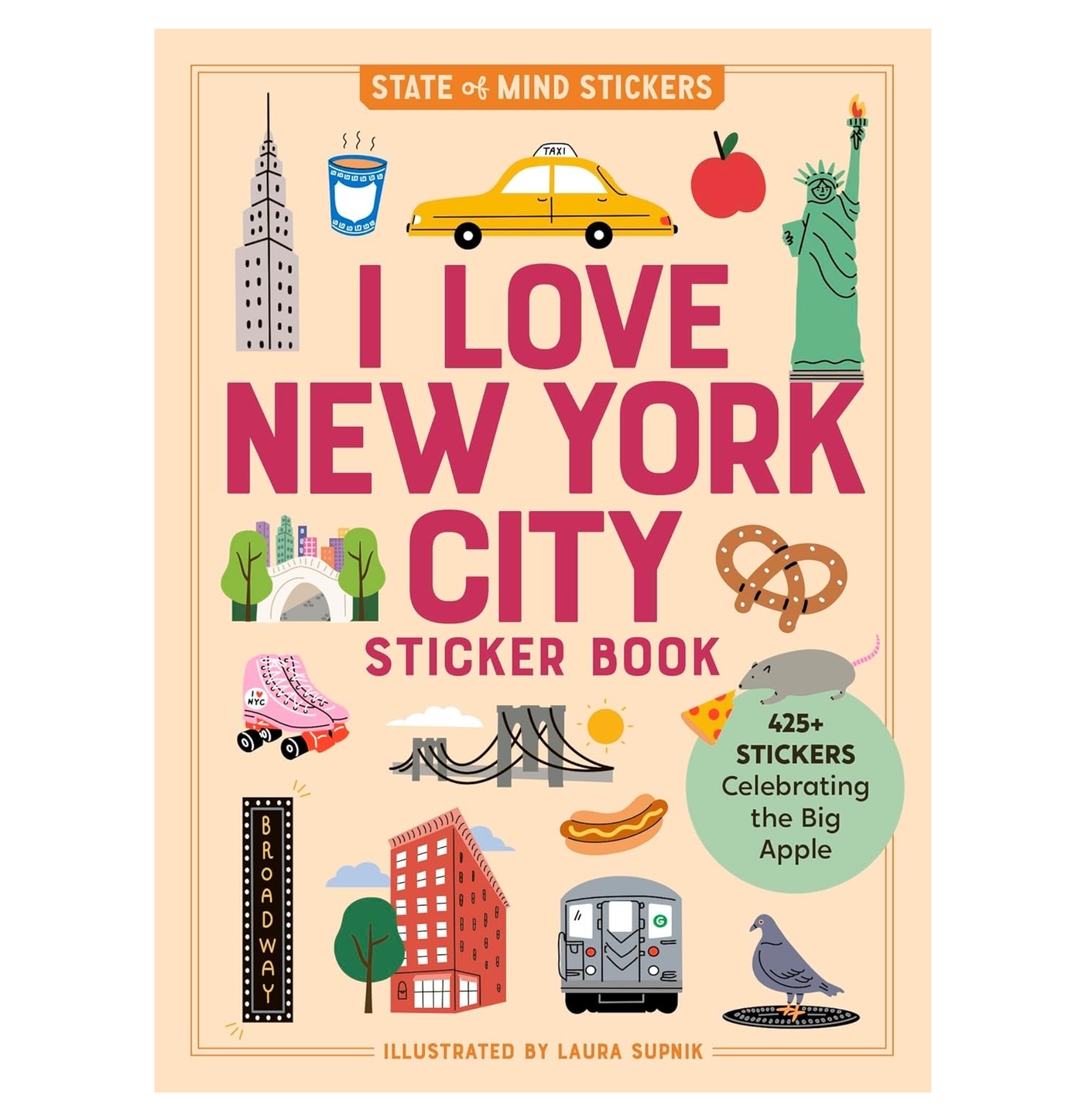 I Love New York City Sticker Book